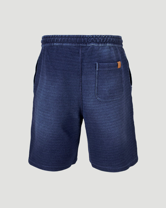 Jacquard Cotton Fleece Shorts