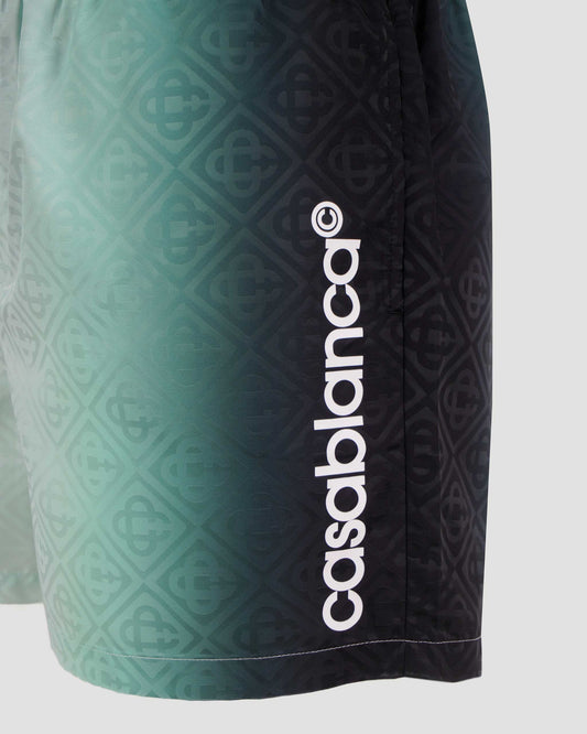 Gradient Monogram Jacquard Swim Shorts