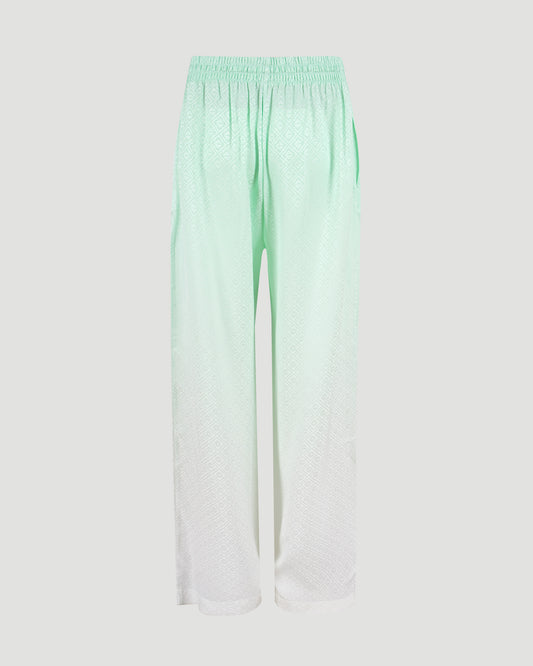 Gradient Monogram Jacquard Trousers