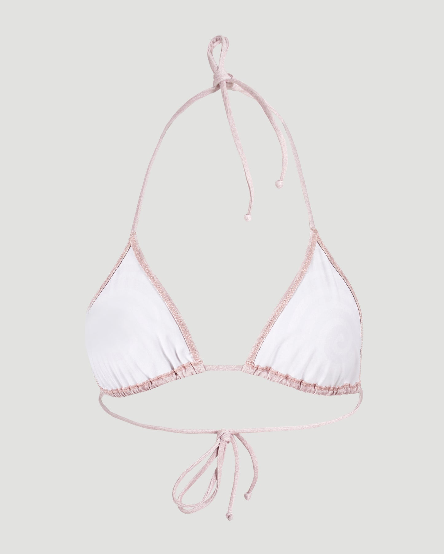 Jean Paul Gaultier Spiral Bikini Top in Pink — product photo 2