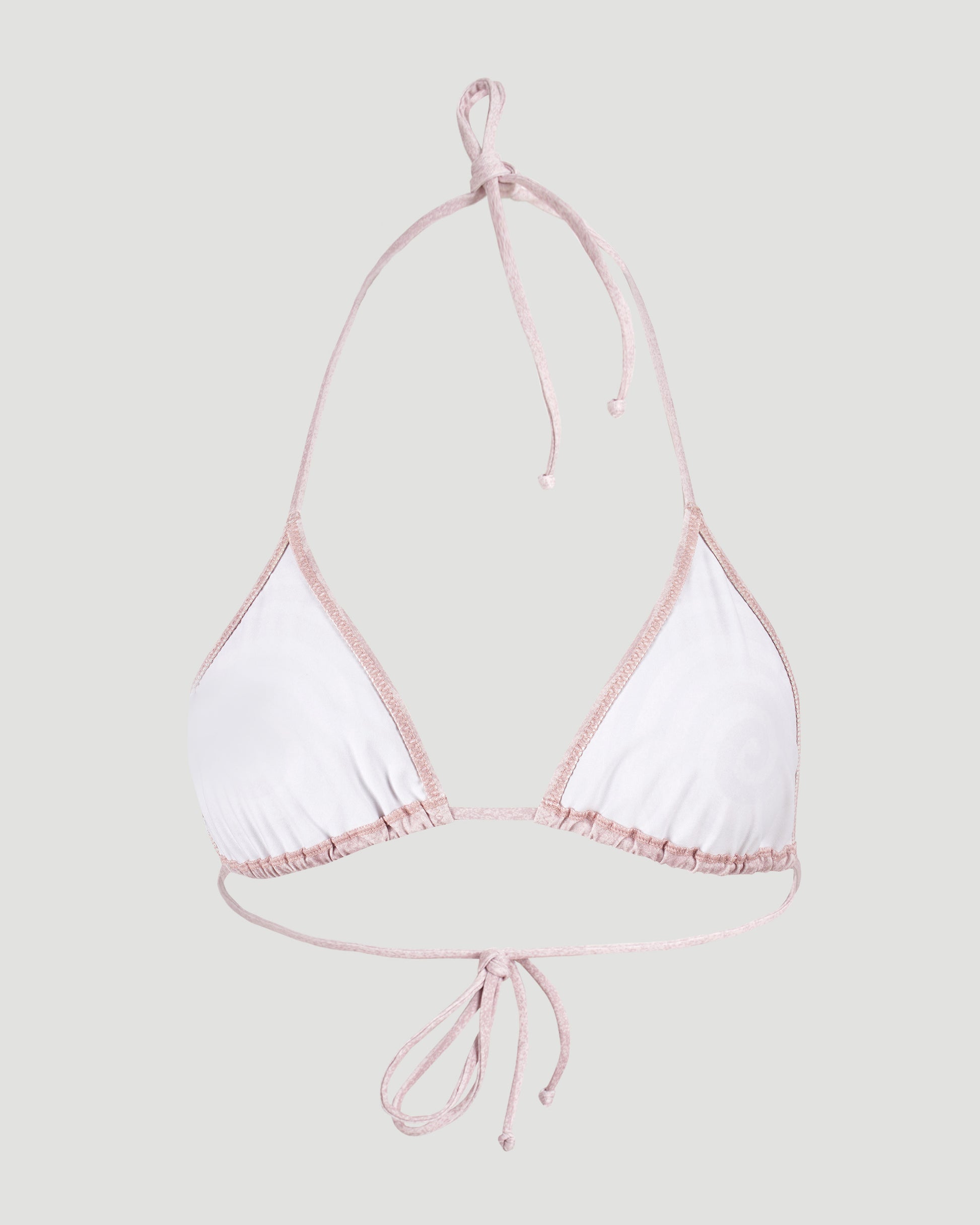 Jean Paul Gaultier Spiral Bikini Top in Pink — product photo 2