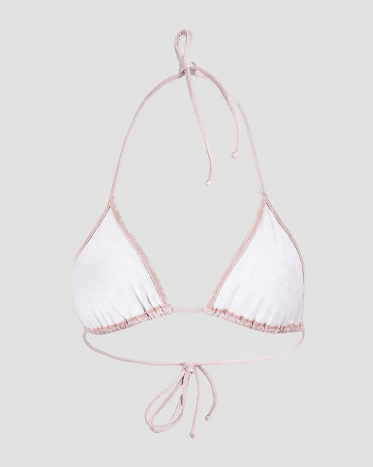Jean Paul Gaultier Spiral Bikini Top in Pink — product photo 2