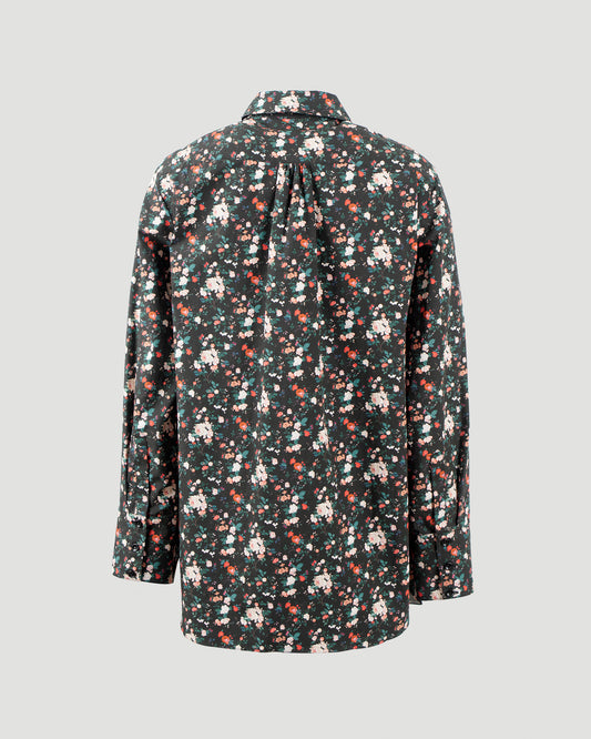 FLORAL SHIRT IN COTTON