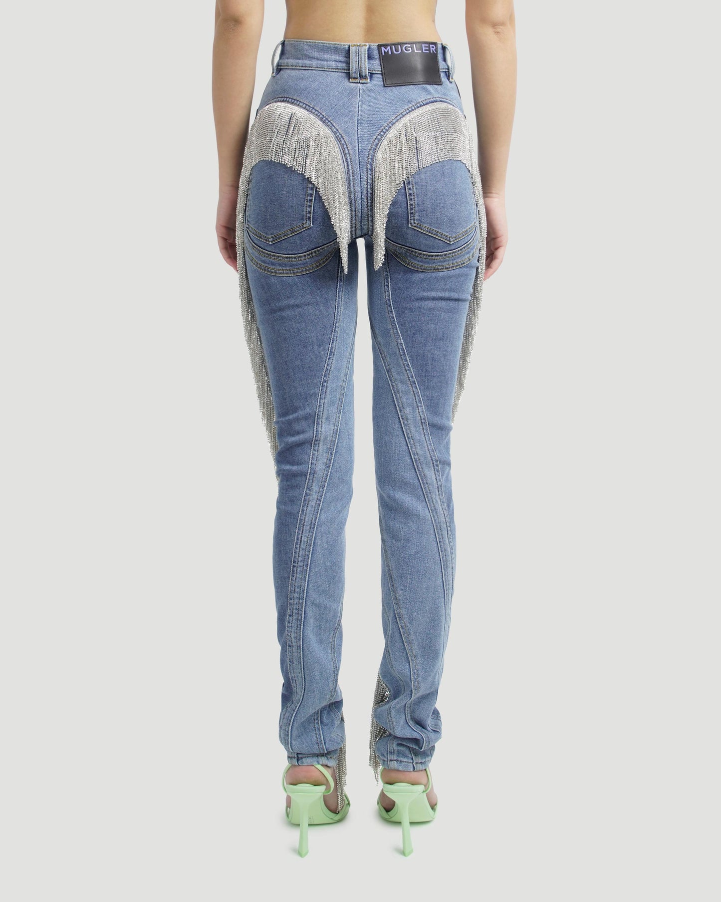 CRYSTAL SPIRAL JEANS