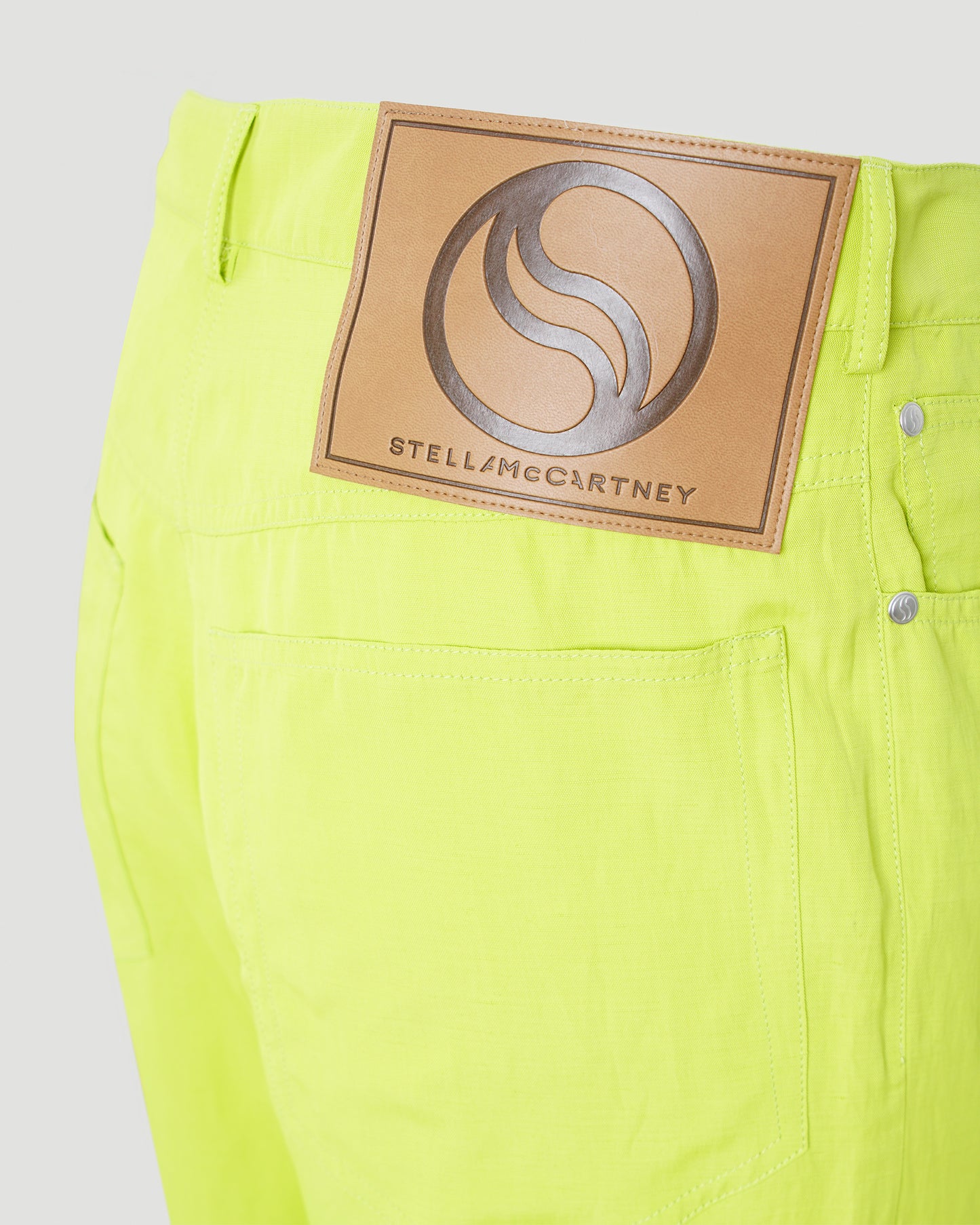 STRAIGHT LEG JEANS IN LIME