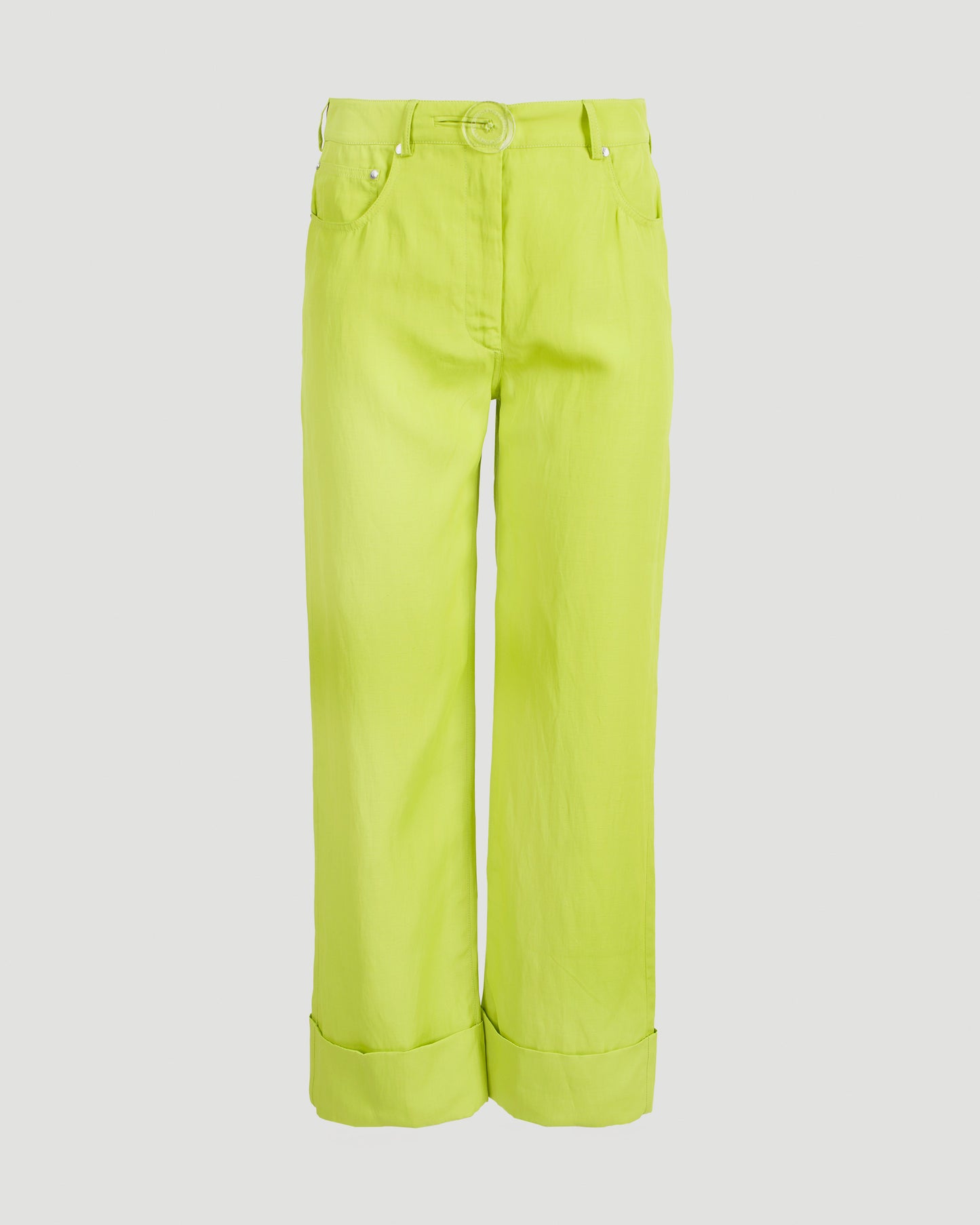 STRAIGHT LEG JEANS IN LIME