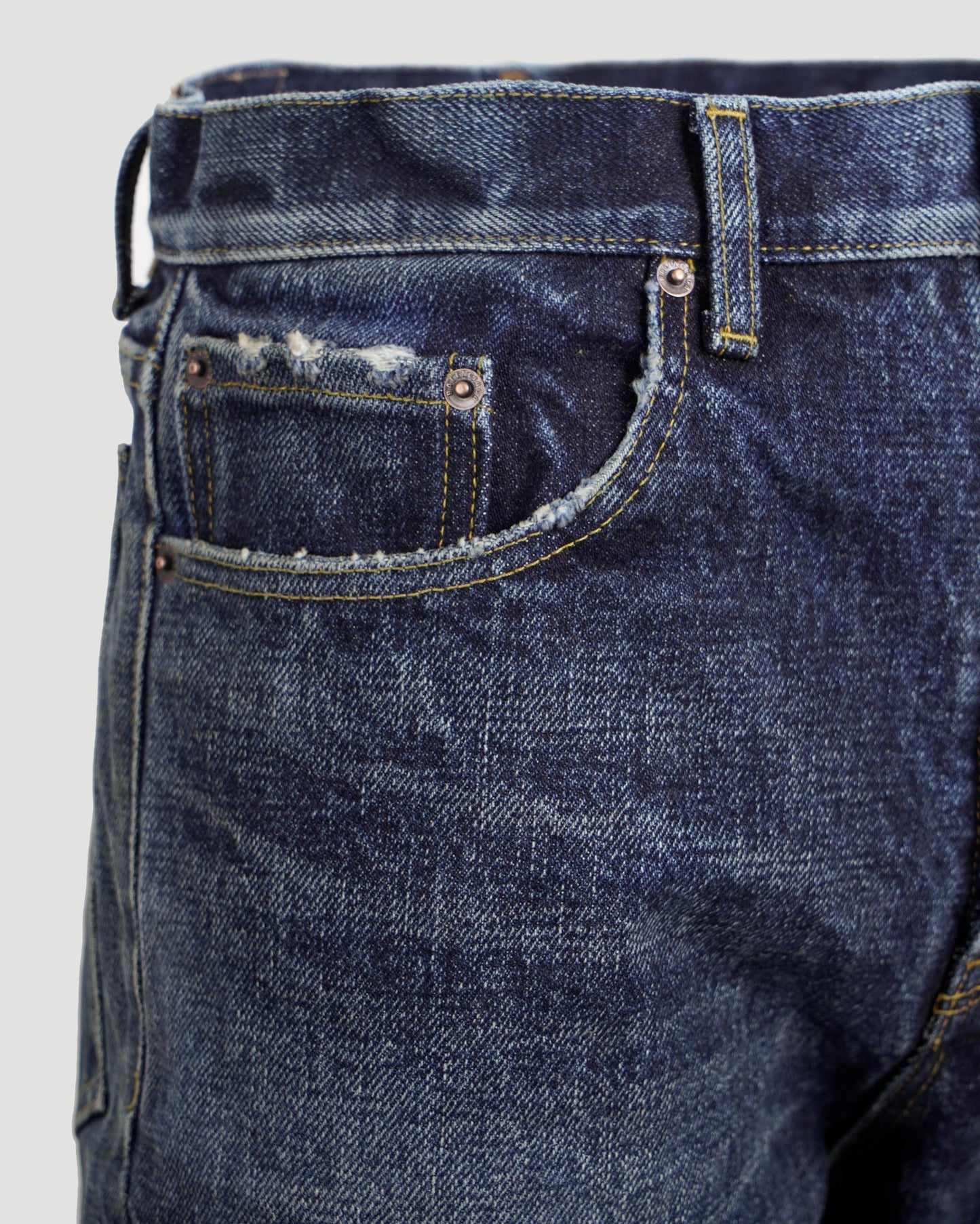 RELAXED JEANS IN NAVY BLUE