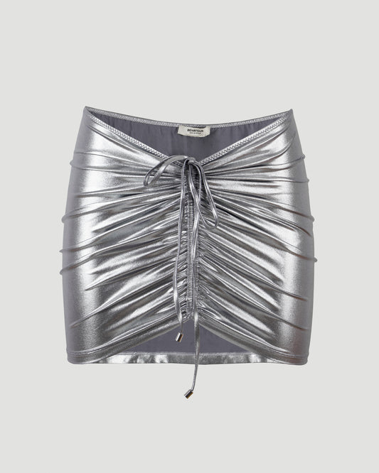 POLA SKIRT IN ALUMINIUM