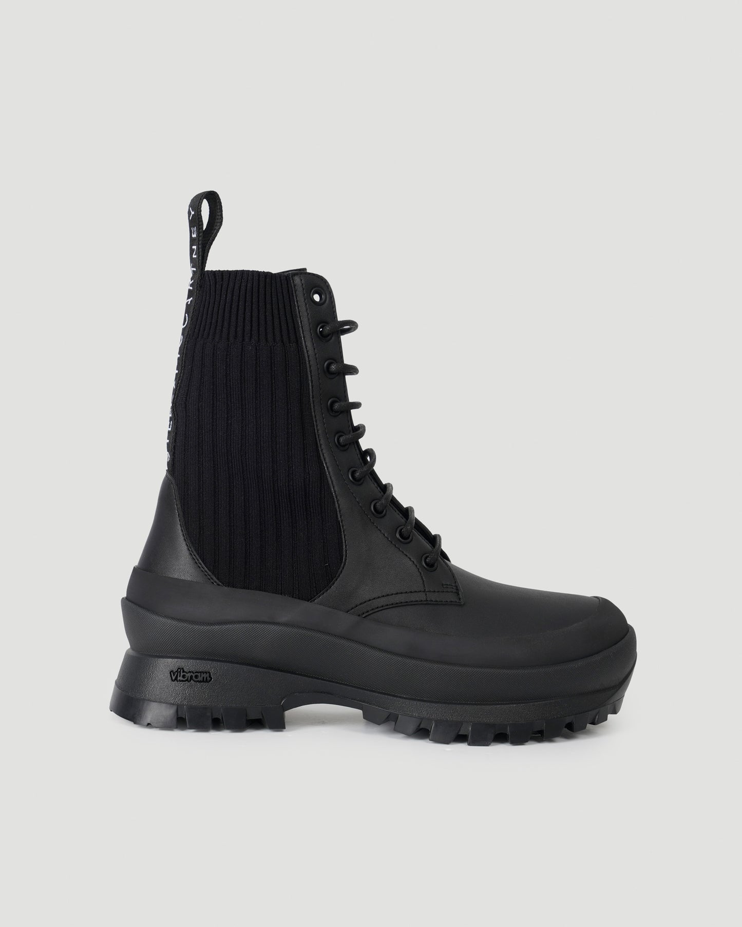 Trace Lace-Up Biker Boots