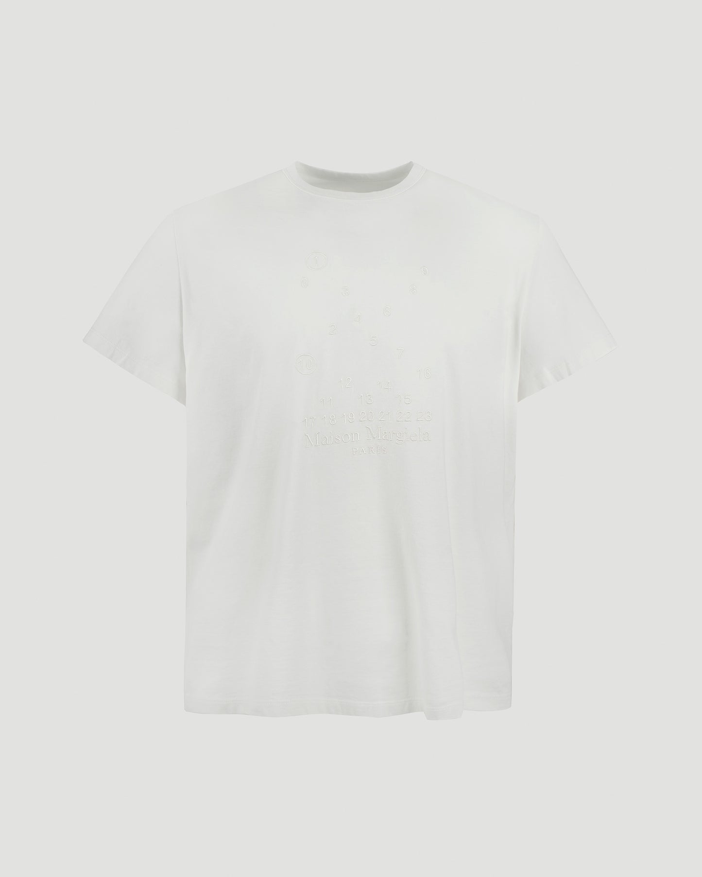 COTTON T-SHIRT IN OFF-WHITE