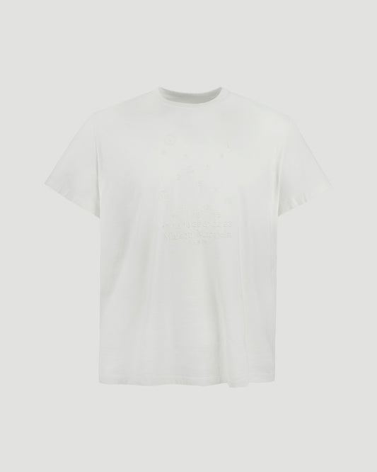 COTTON T-SHIRT IN OFF-WHITE