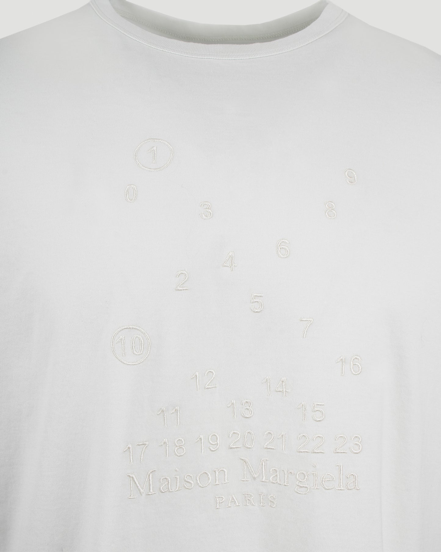 COTTON T-SHIRT IN OFF-WHITE
