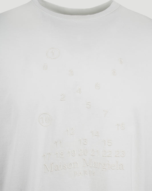 COTTON T-SHIRT IN OFF-WHITE