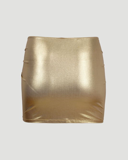 POLA SKIRT IN AURUM