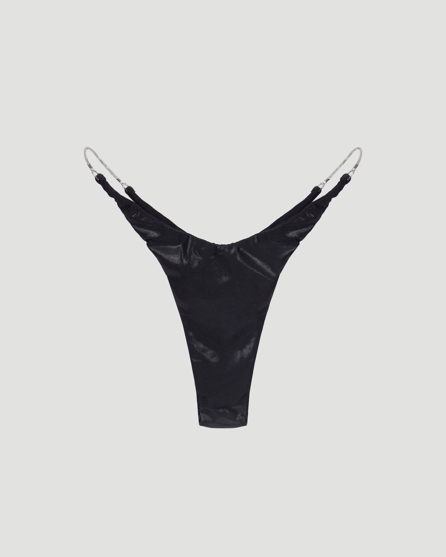 Star bikini bottom in black