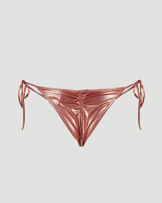 NEELY BIKINI BOTTOMS IN COPPER