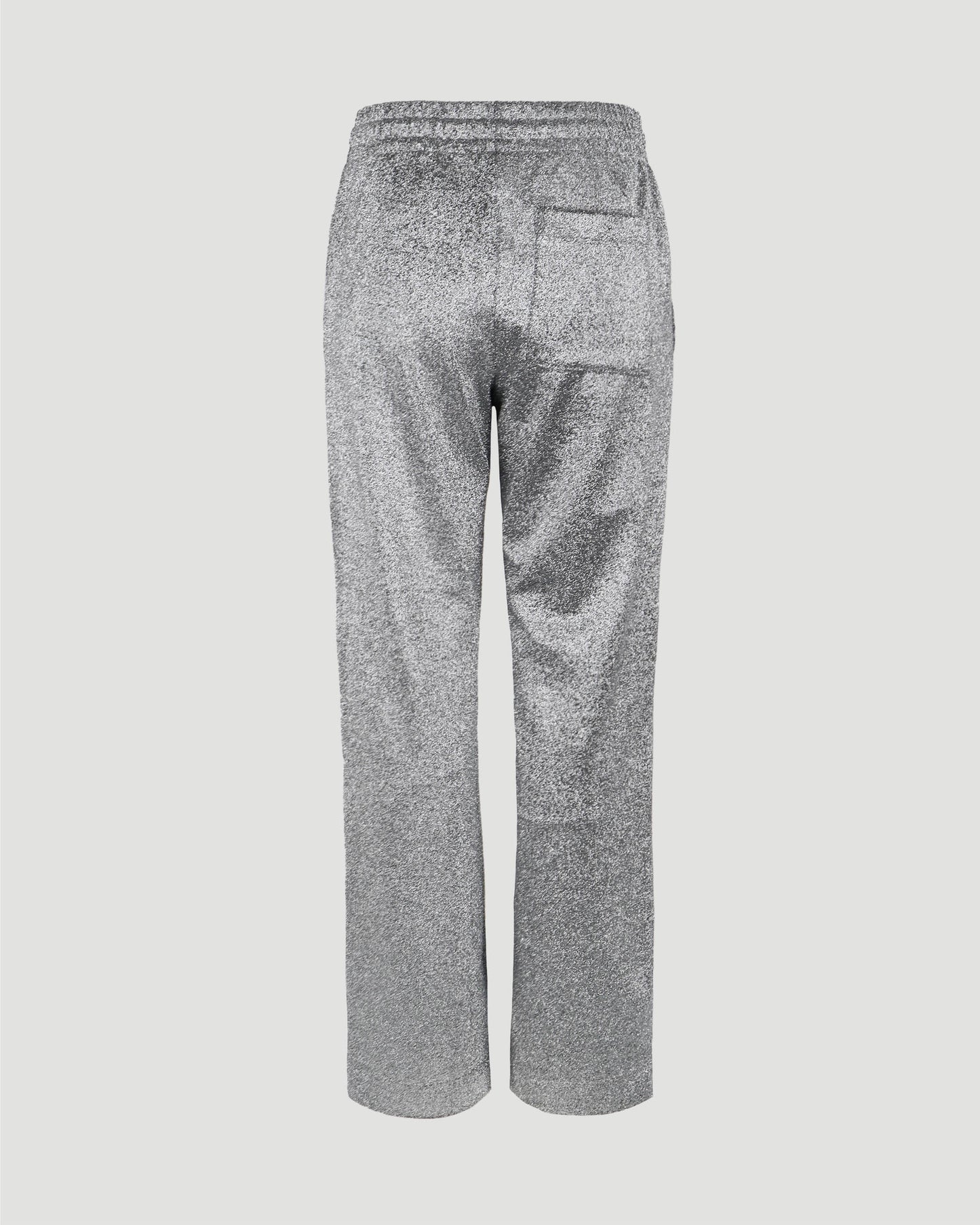 SWEATPANTS IN SILVER LUREX