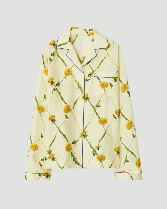 Dandelion Silk Pyjama Shirt