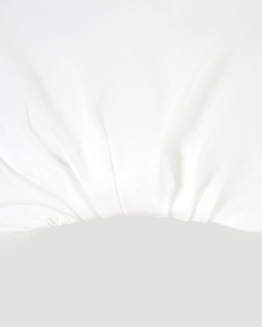 Tucked Ringer Jersey Knit Tee