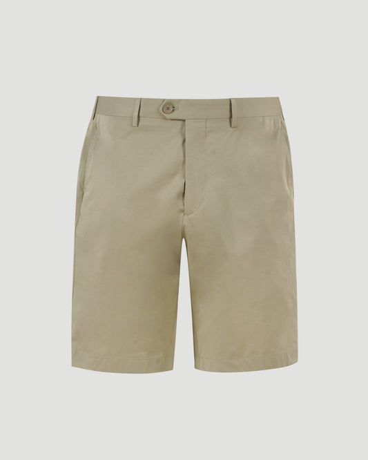 Cotton Shorts in Beige