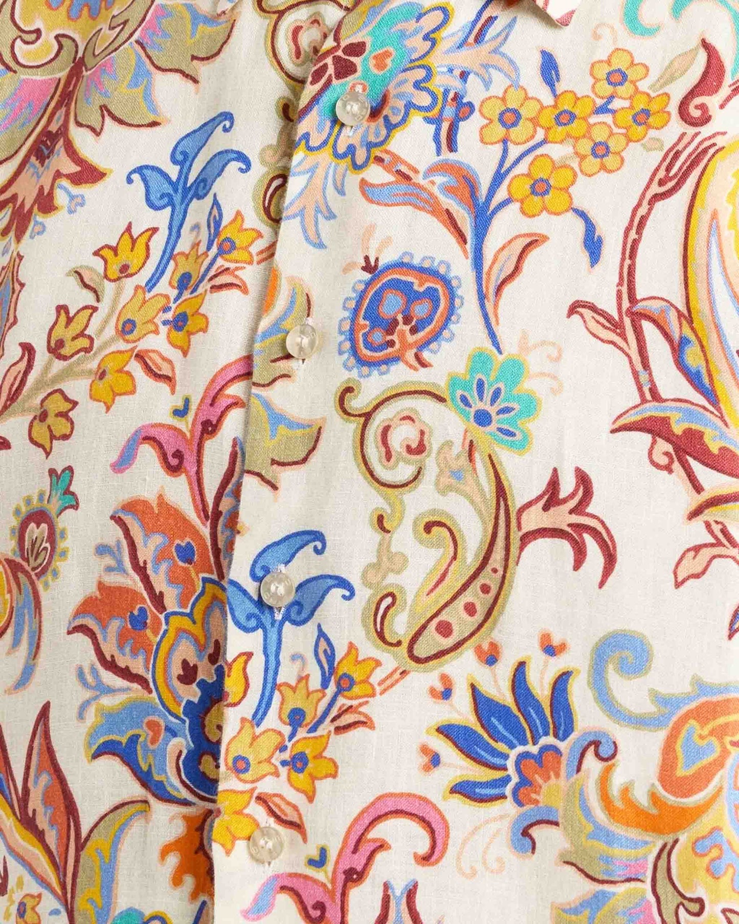 Printed Linen Shirt