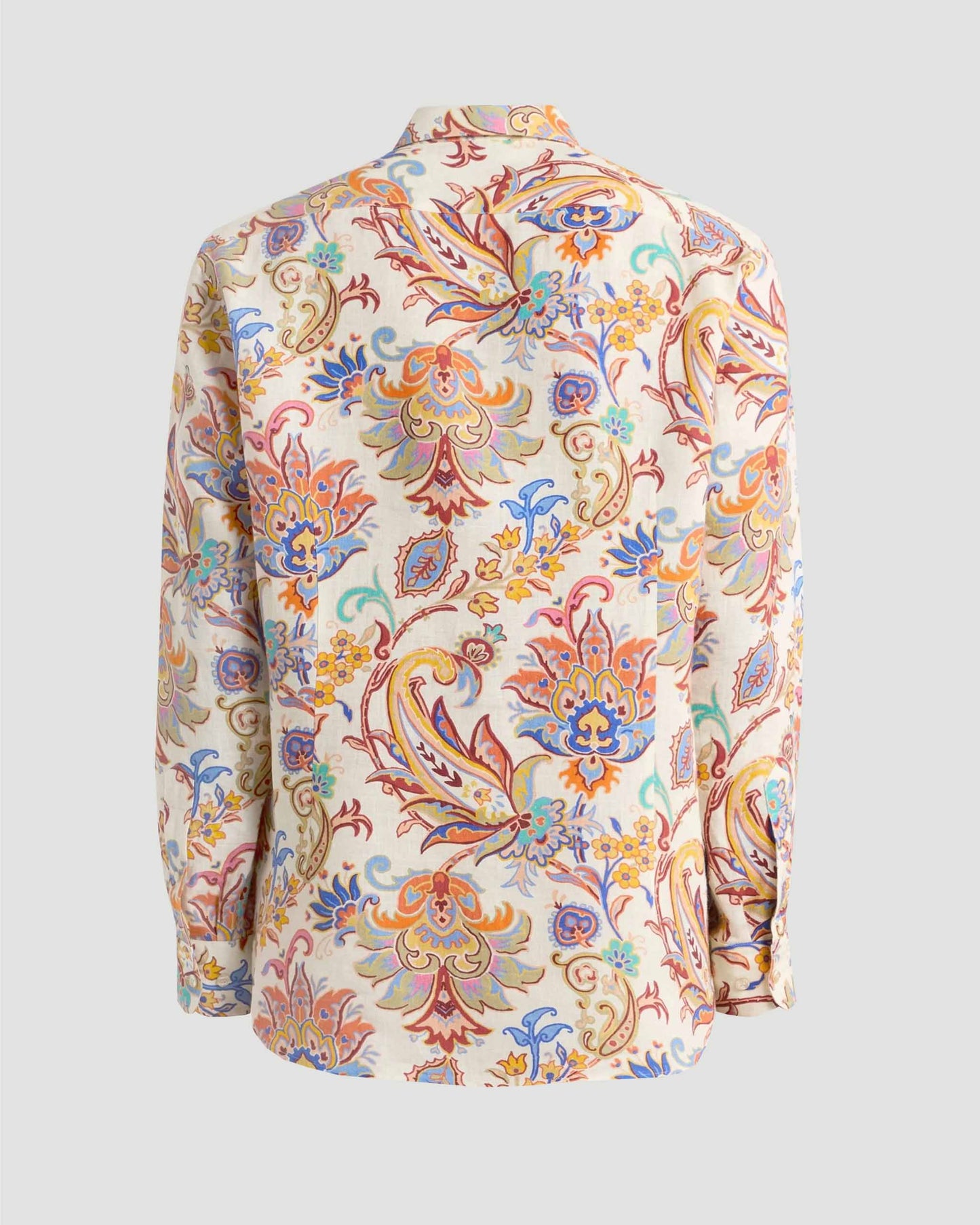 Printed Linen Shirt