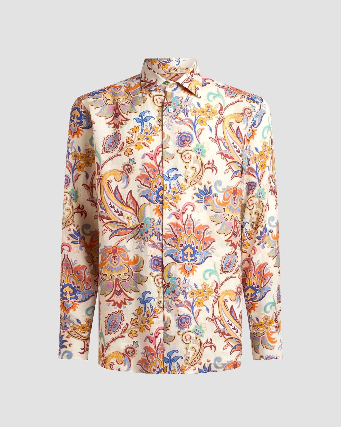Printed Linen Shirt