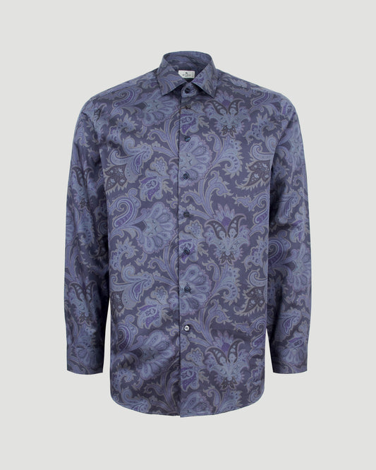 MAXI FLOWER PAISLEY SHIRT