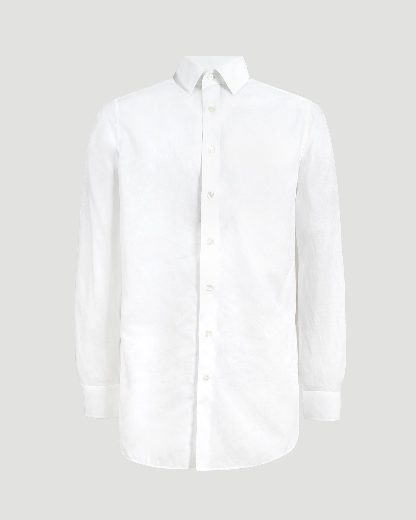 PAISLEY COTTON SHIRT IN WHITE