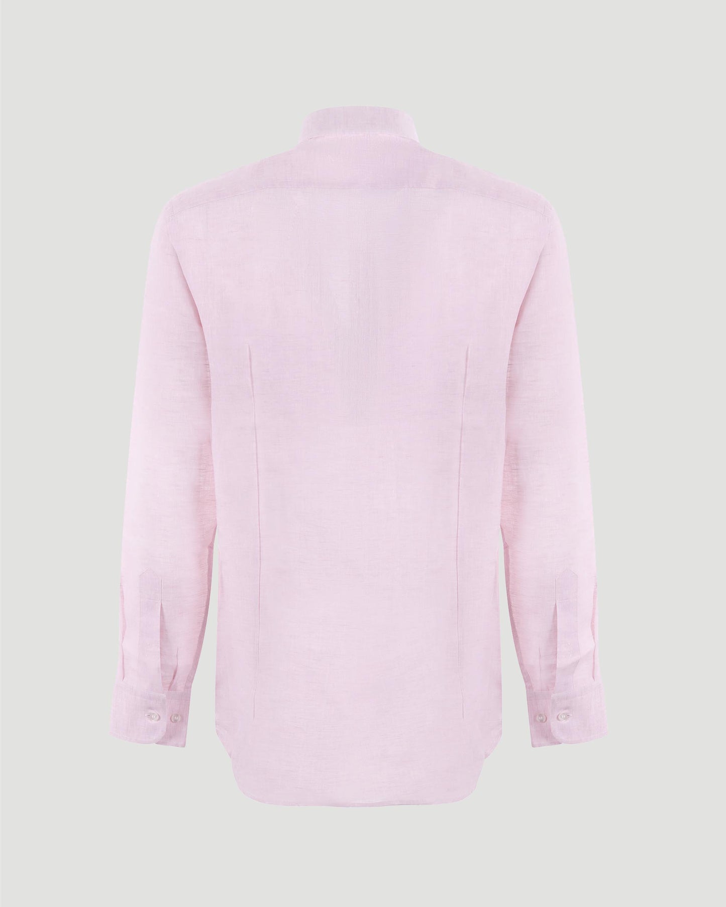 Pegaso Logo Linen Shirt in Pink