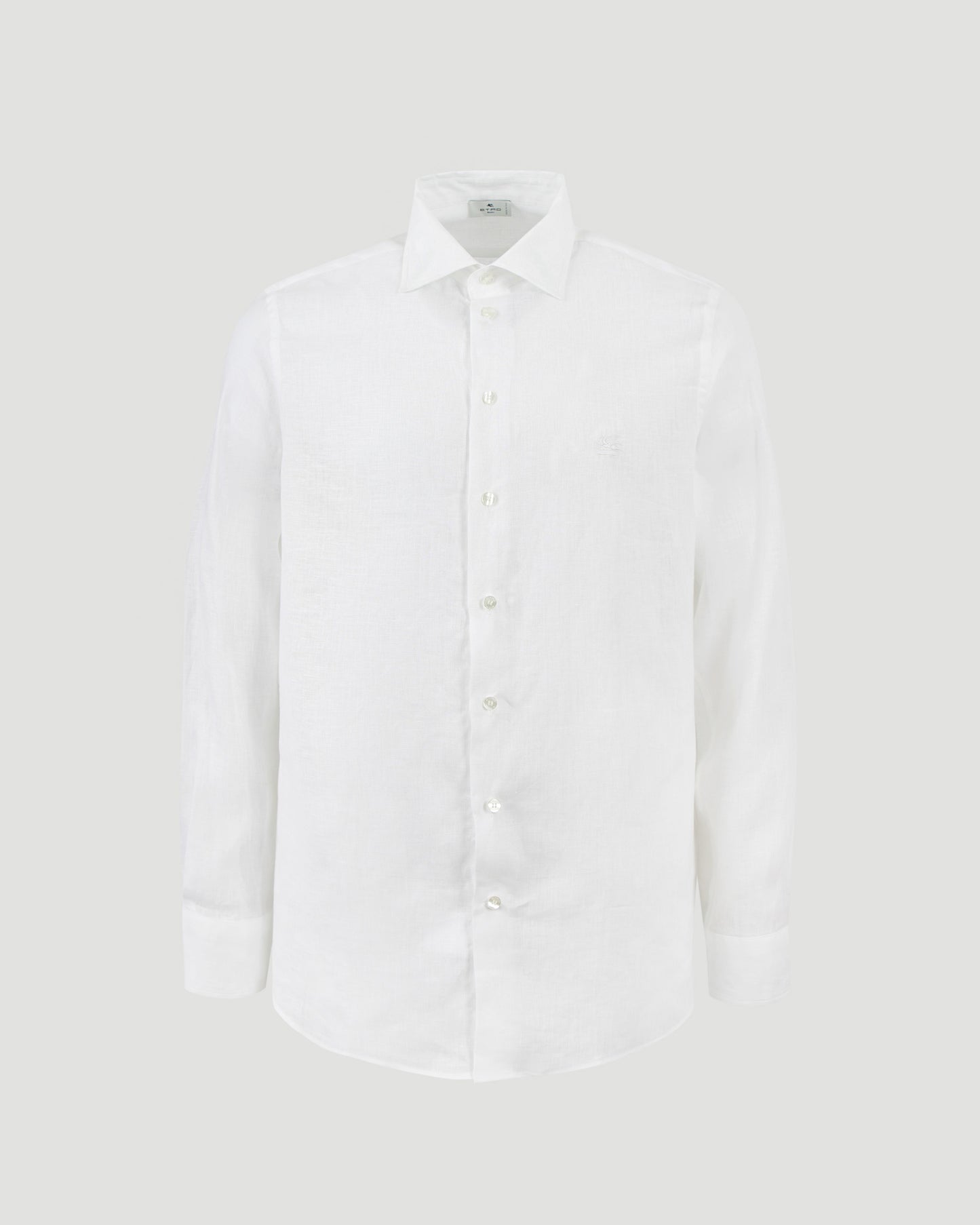 LINEN SHIRT WITH LOGO