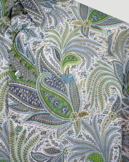 PAISLEY SHIRT IN COTTON