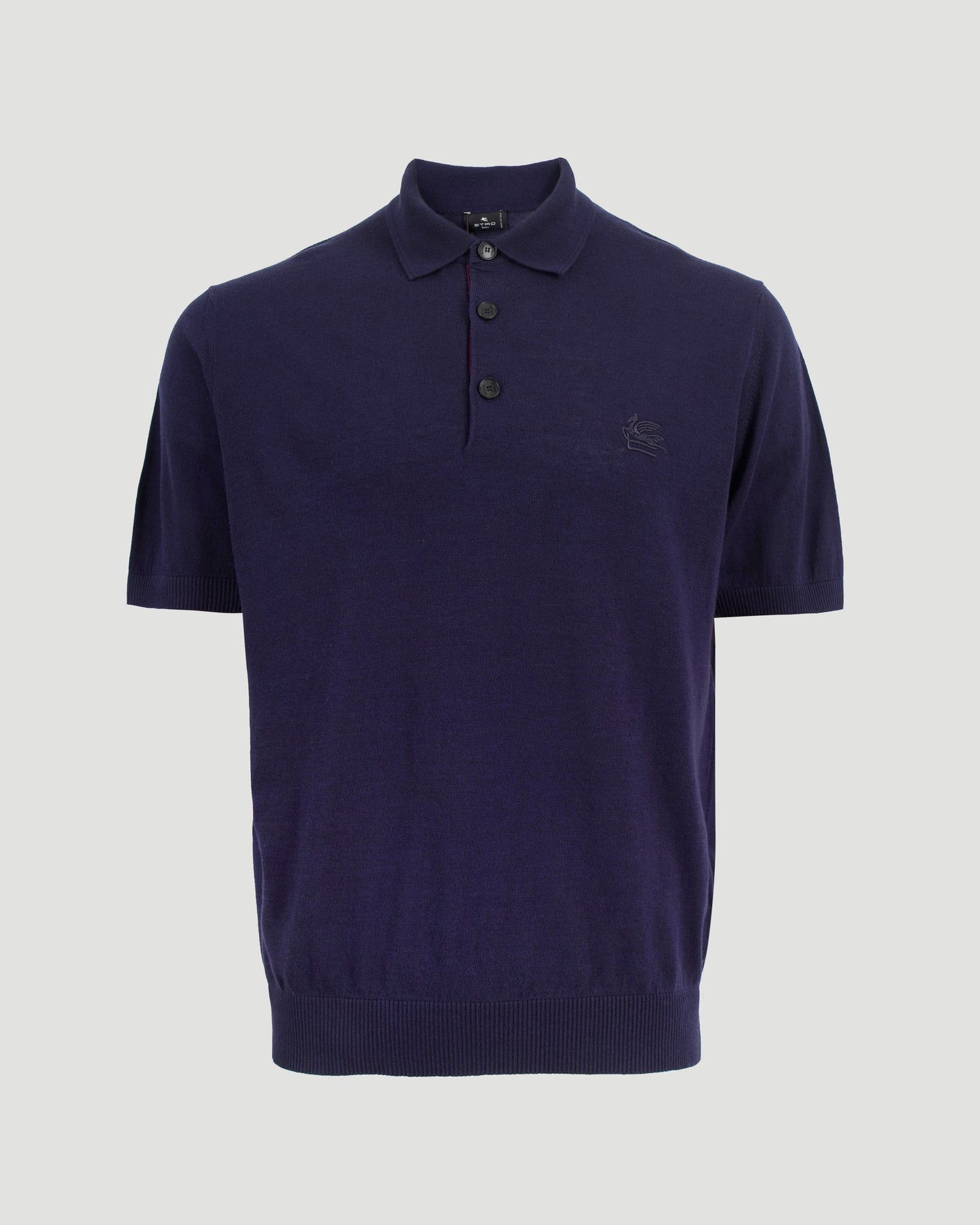 NAVY POLO SHIRT WITH LOGO