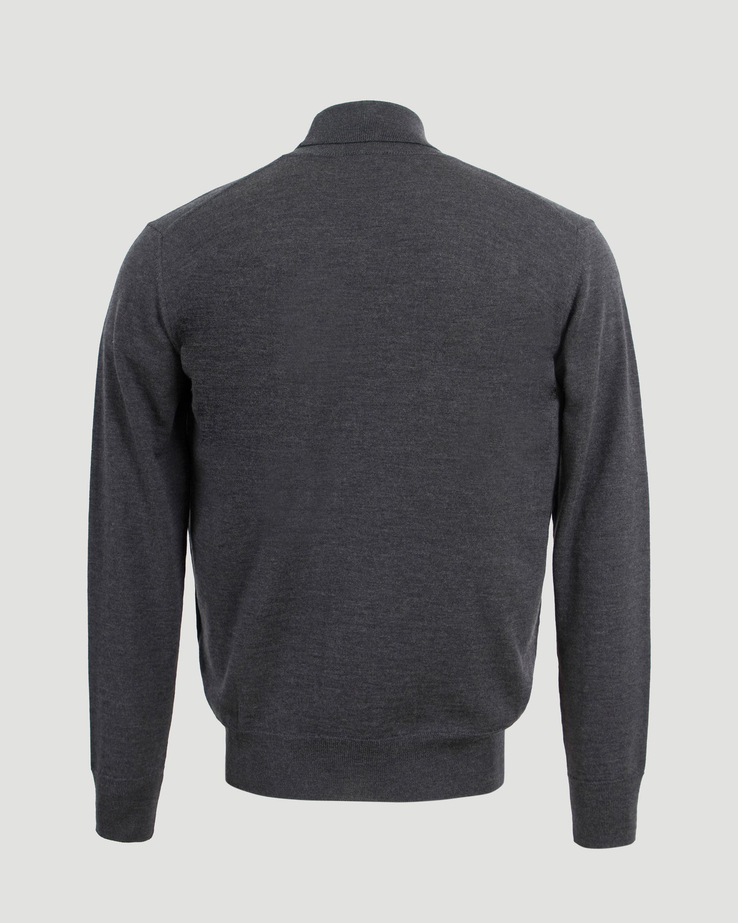 GREY TURTLENECK WITH LOGO