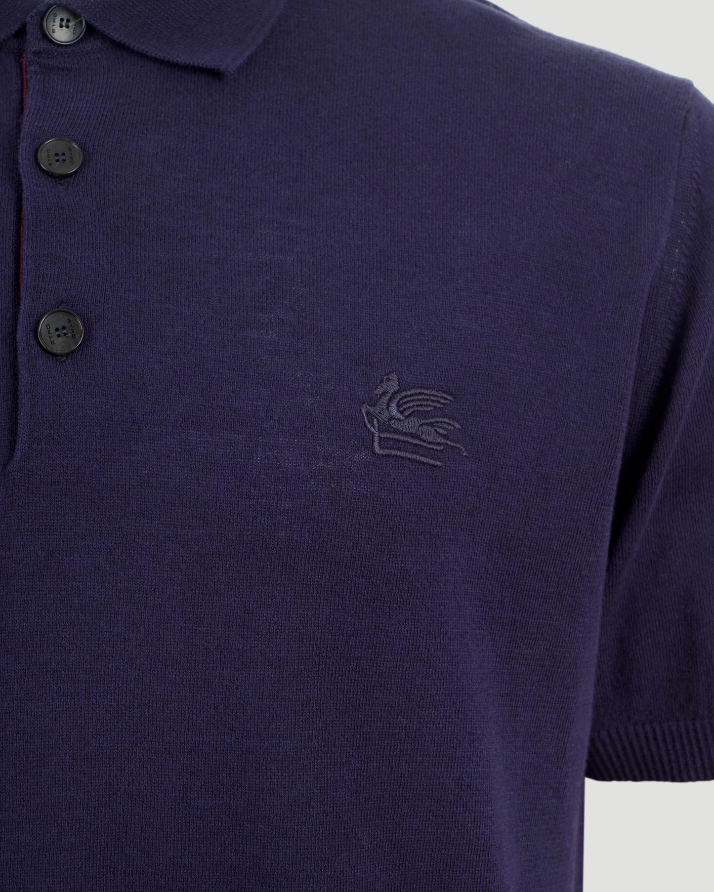 NAVY POLO SHIRT WITH LOGO