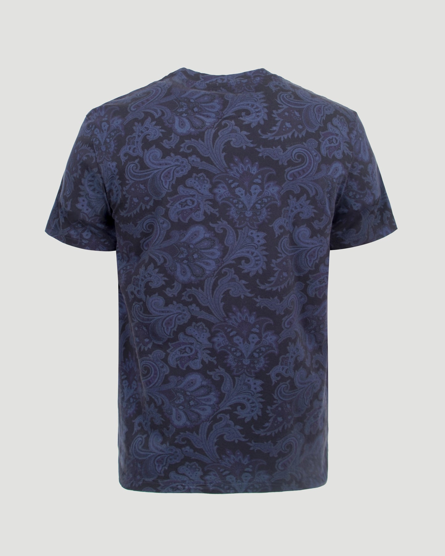 PAISLEY AND MAXI FLOWER COTTON T-SHIRT