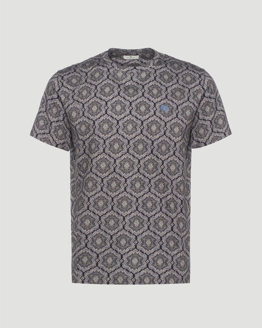 Cotton T-Shirt With Print
