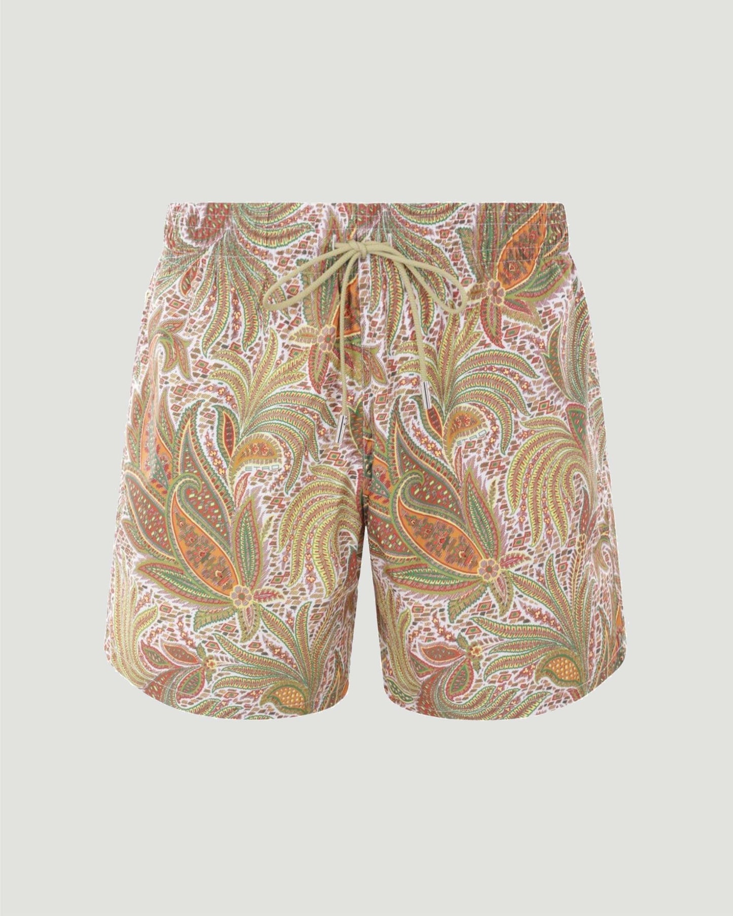Swim Shorts With Paisley Print