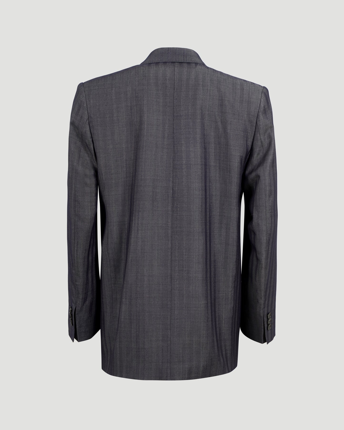 PINSTRIPE BLAZER IN GREY