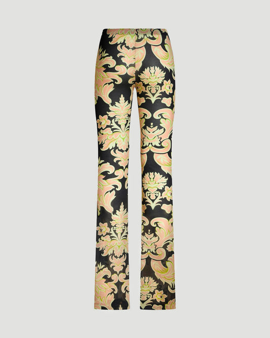Paisley Print Pants