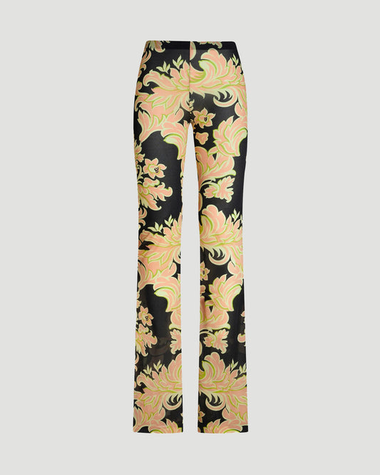 Paisley Print Pants