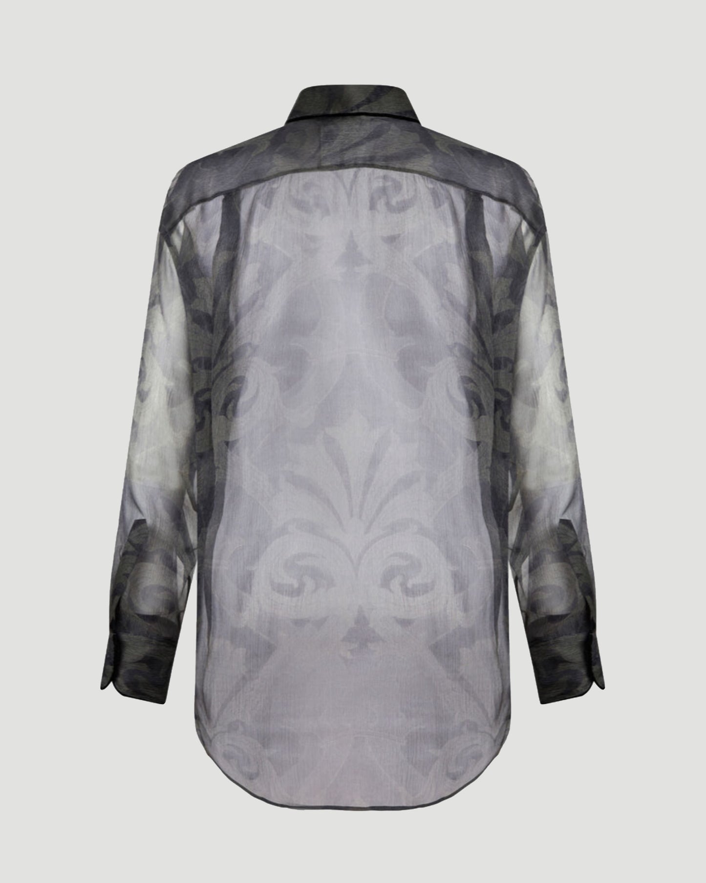 SILK SHIRT WITH PRINT
