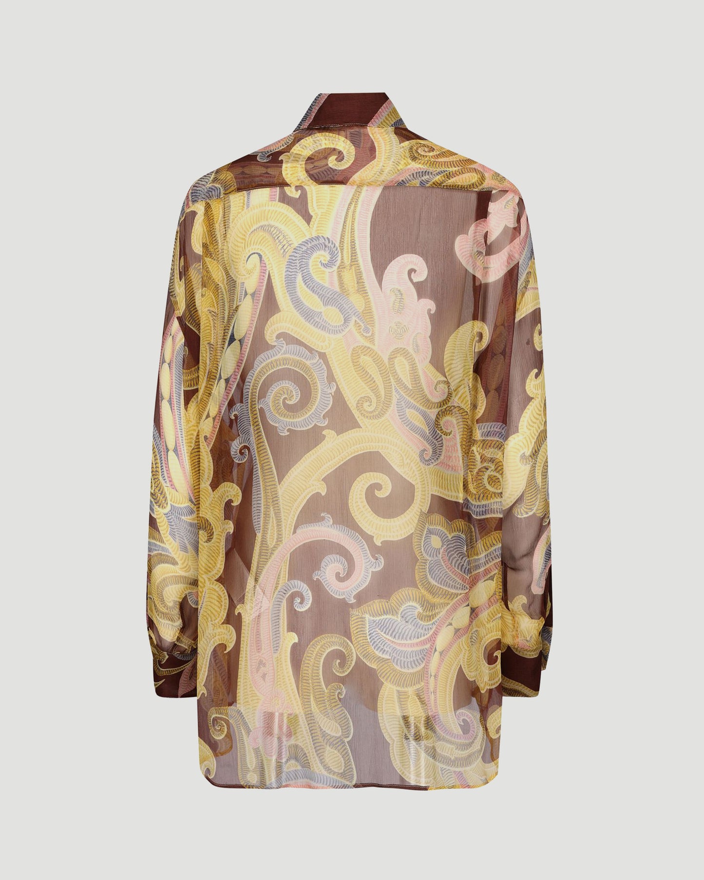 SILK SHIRT WITH PRINT