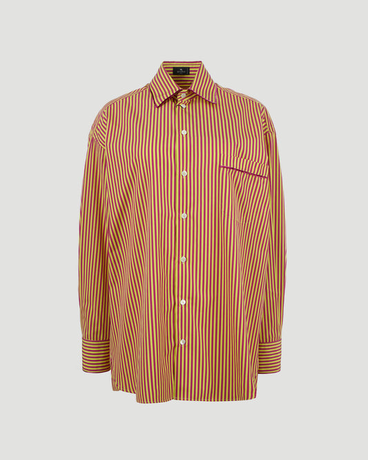 STRIPED COTTON SHIRT