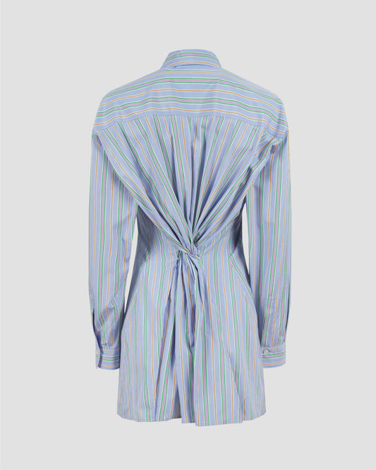 Striped Cotton Poplin Shirt