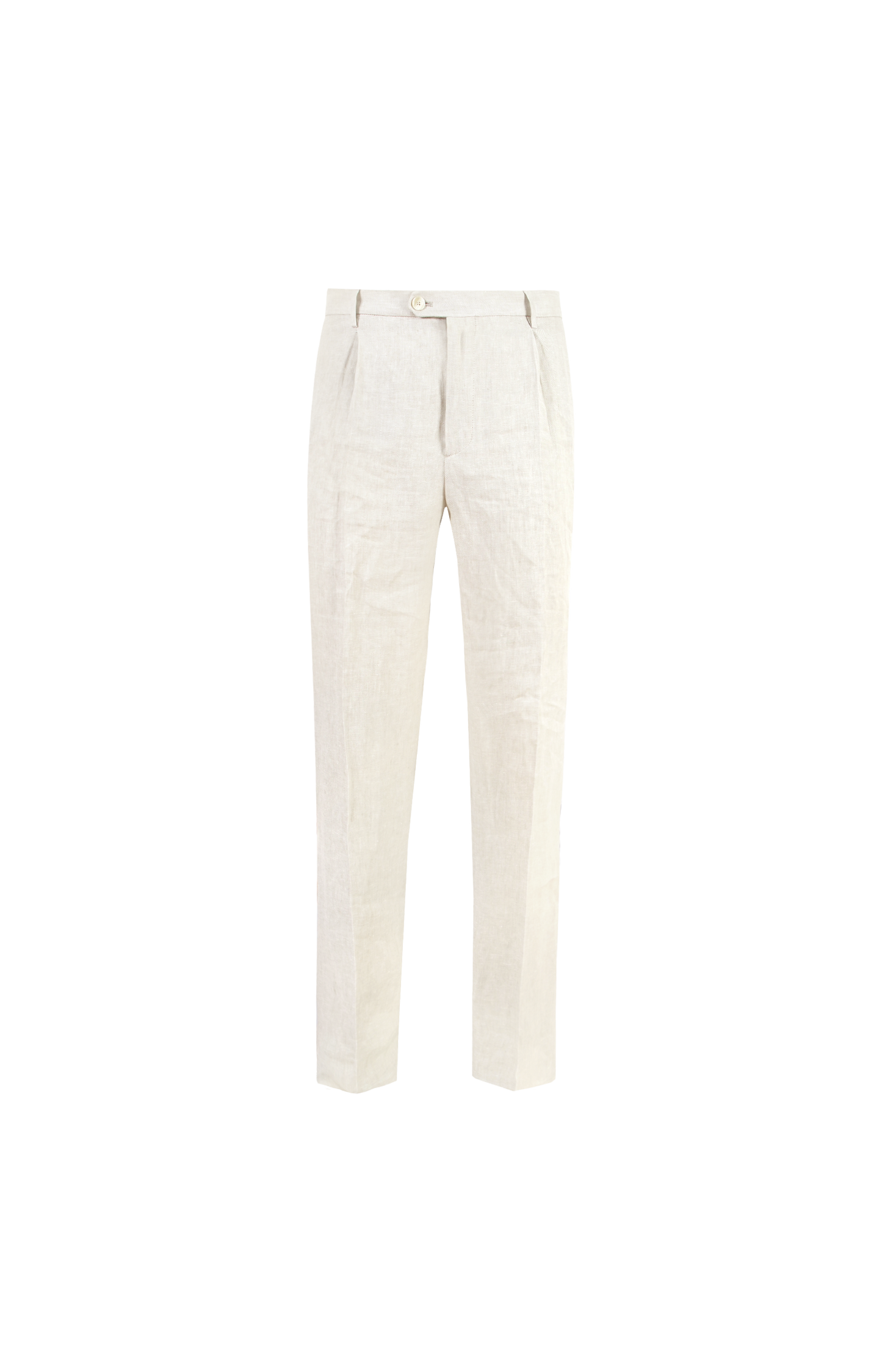 Belt-loop Pleated Trousers