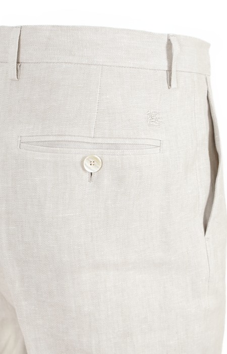Belt-loop Pleated Trousers