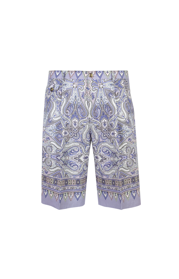 Etro Paisley Print Shorts