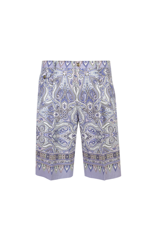 Etro Paisley Print Shorts