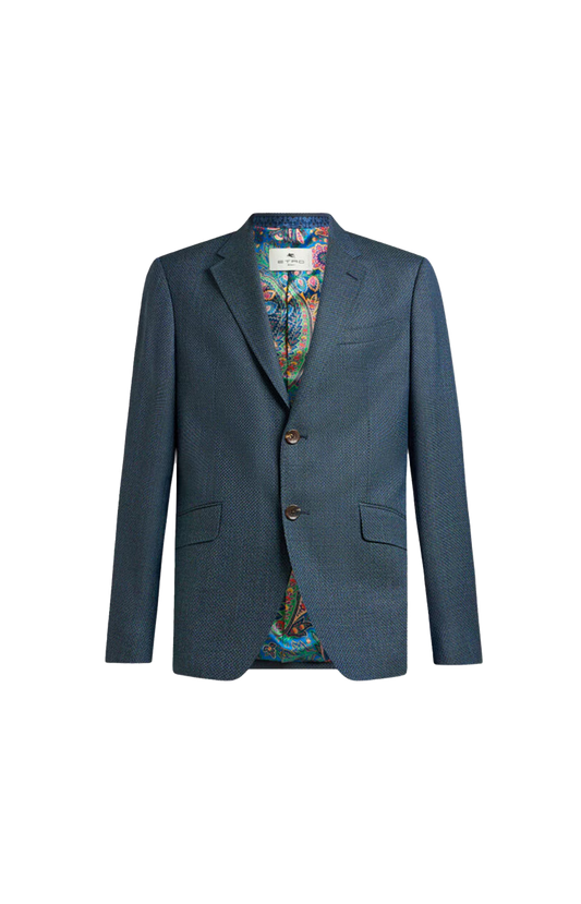 Wool Single-Breasted Suit